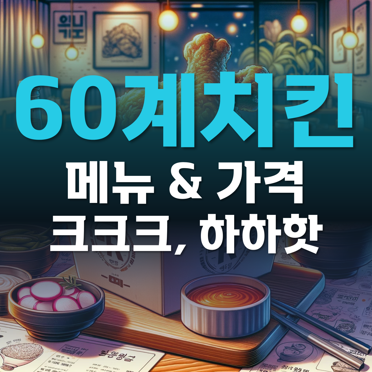 60계치킨-가격