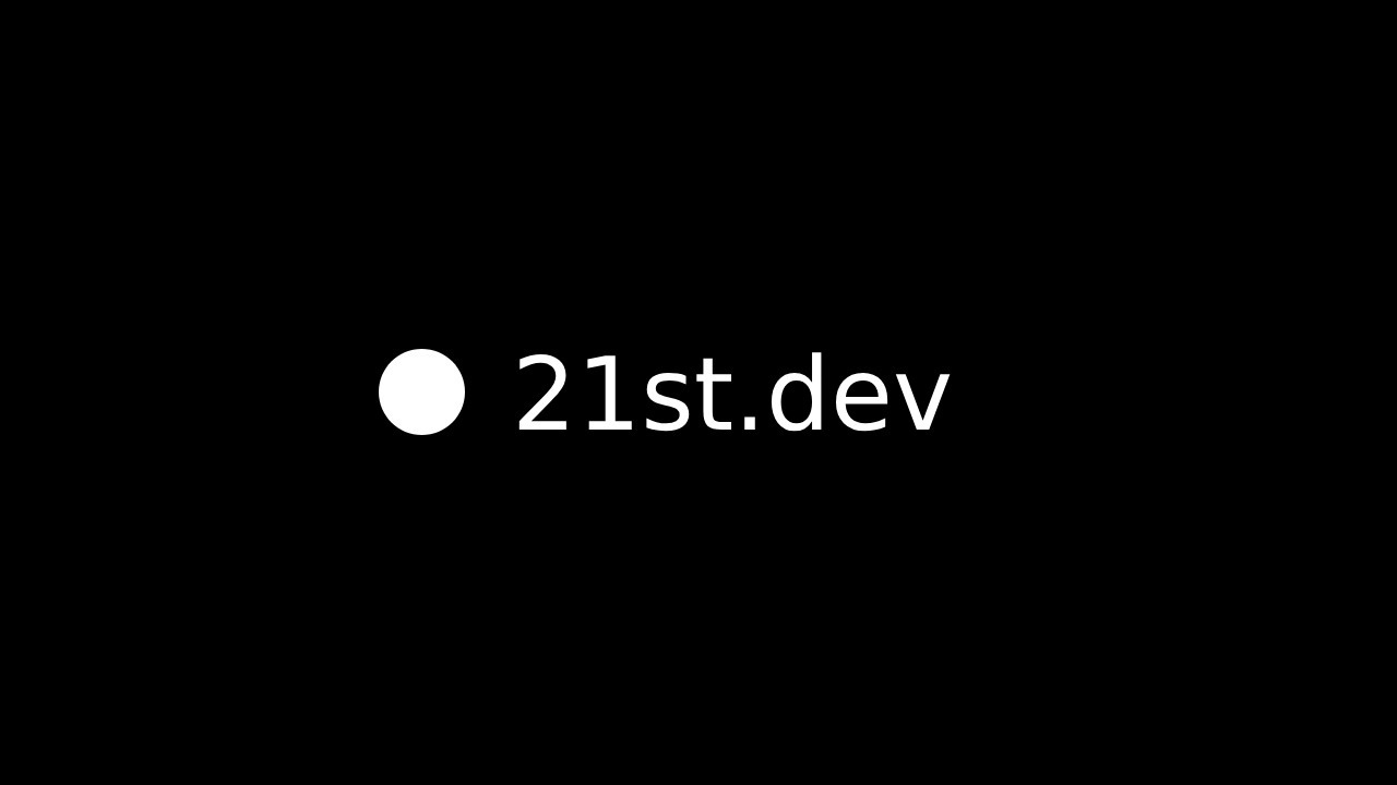 21st.dev : 헉! 코드 짜기 귀찮은 프론트엔드 개발자라면 꼭 알아야 할 비밀 무기!