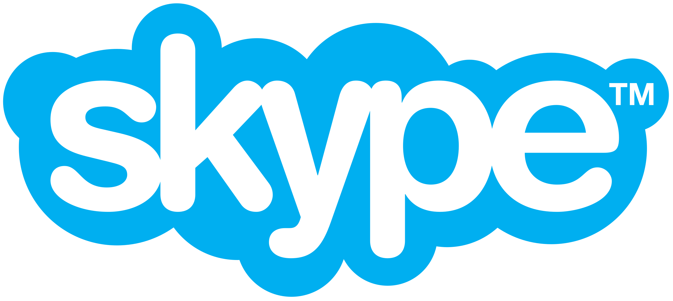 스카이프 Skype 로고