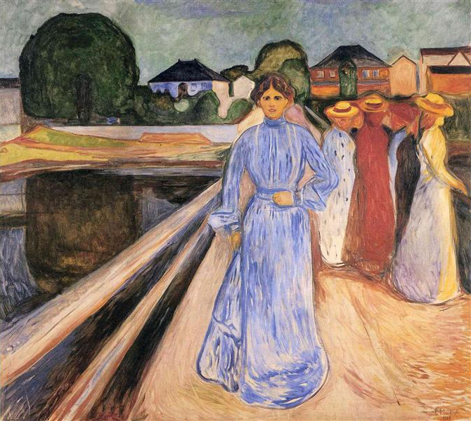 에드바르 뭉크(Edvard Munch), 노르웨이 표현주의 화가, 1863- 1944