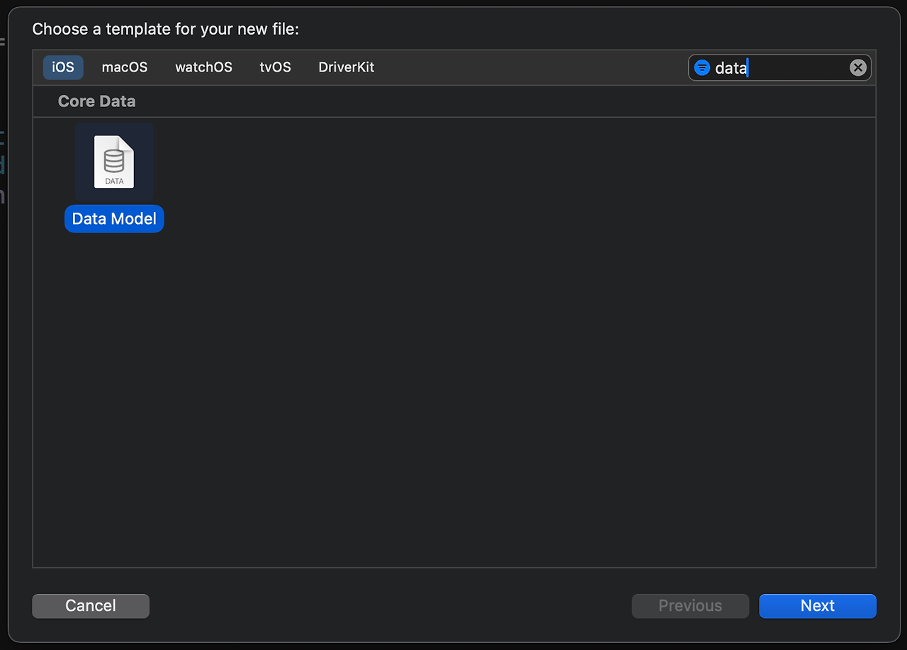 [iOS] Core Data (+ Modeling Data)