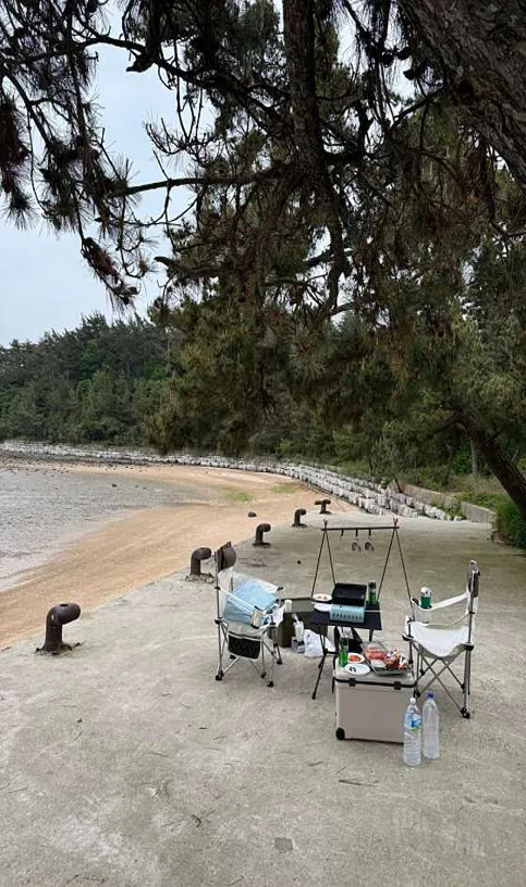 홀통해수욕장