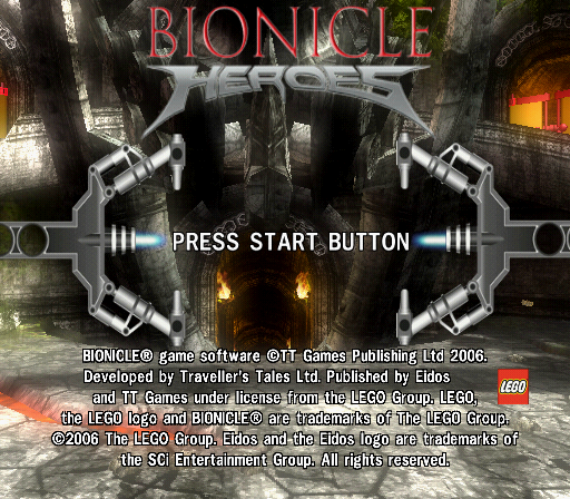  바이오니클 히어로즈 북미판 Bionicle Heroes USA (플레이 스테이션 2 - PS2 - iso 다운로드)
