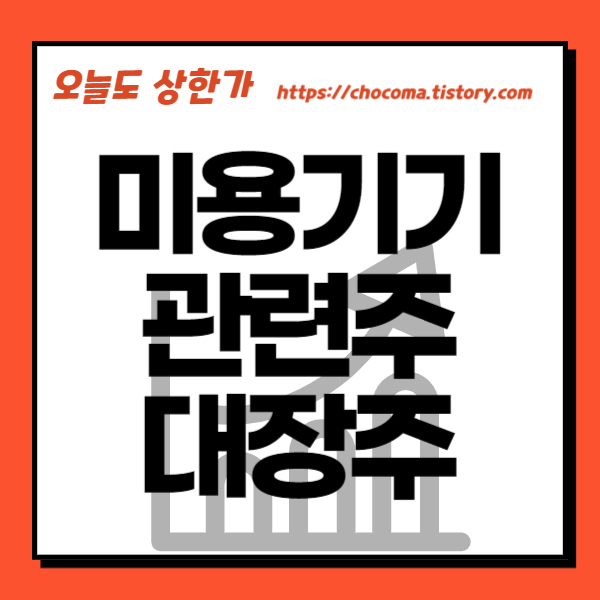 미용기기 관련주-미용기기 대장주