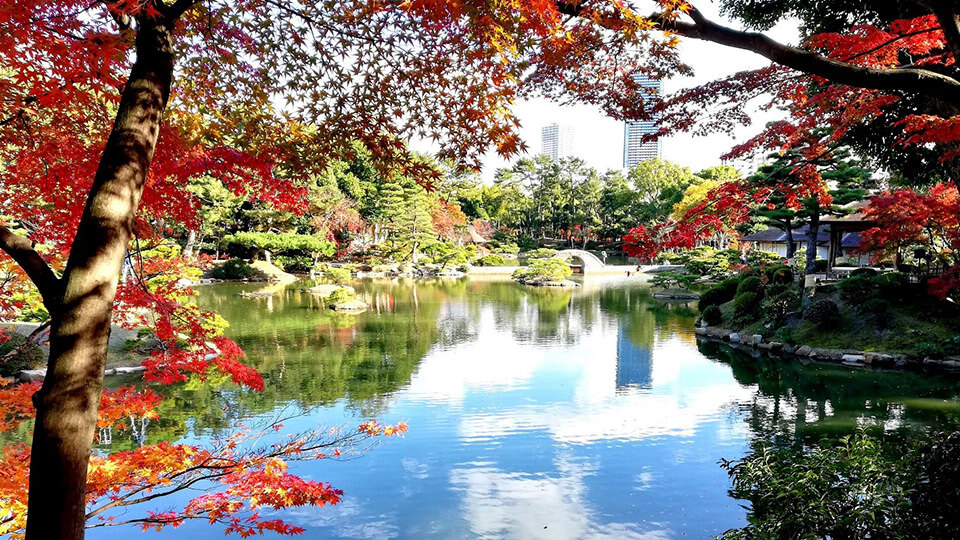 슈케이엔 縮景園 しゅっけいえん (영어: Asano Park)