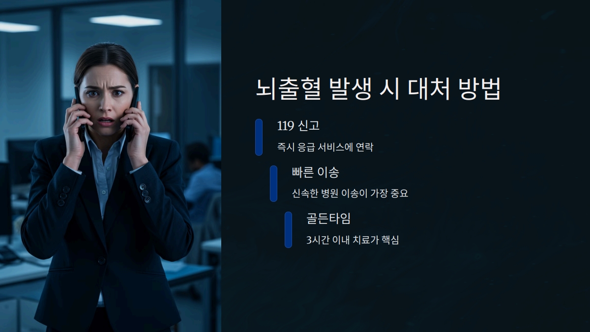 뇌출혈 골든타임