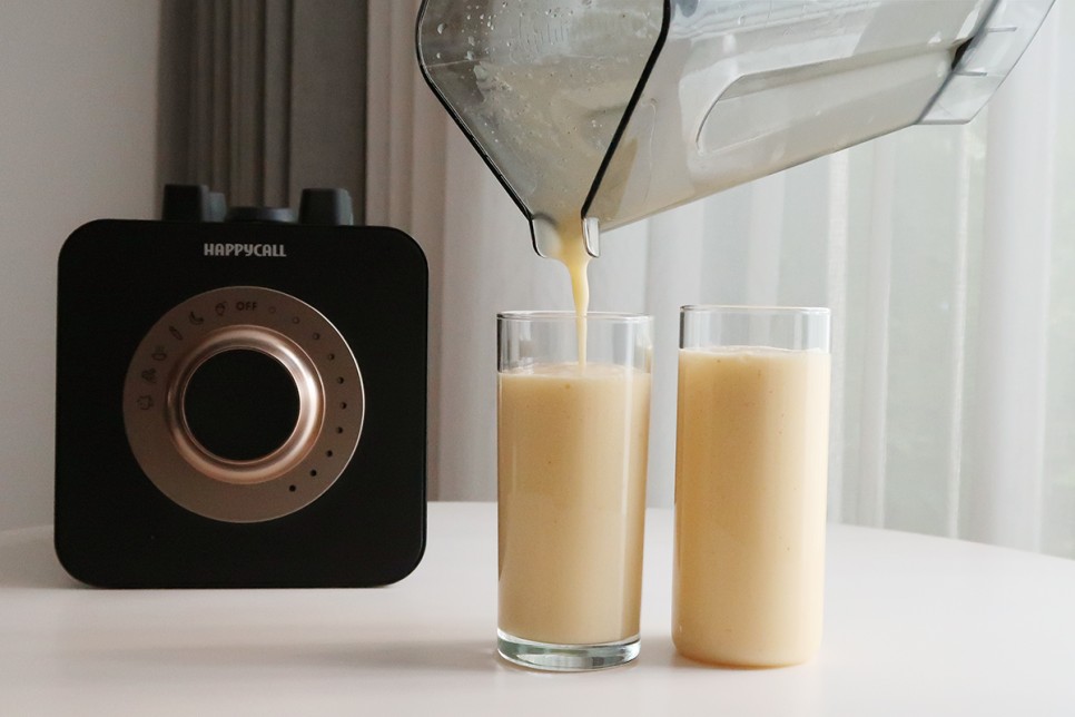 파인애플 주스 만들기바나나를 넣어 달달한 파인애플주스 만들기 4