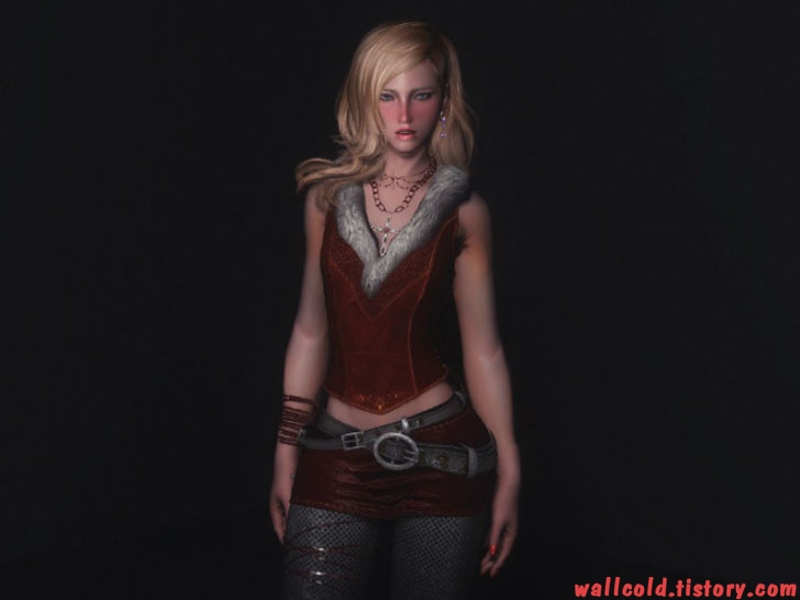스카이림 의상 - 캐쥬얼 의상 mad princess skyrim mod 002