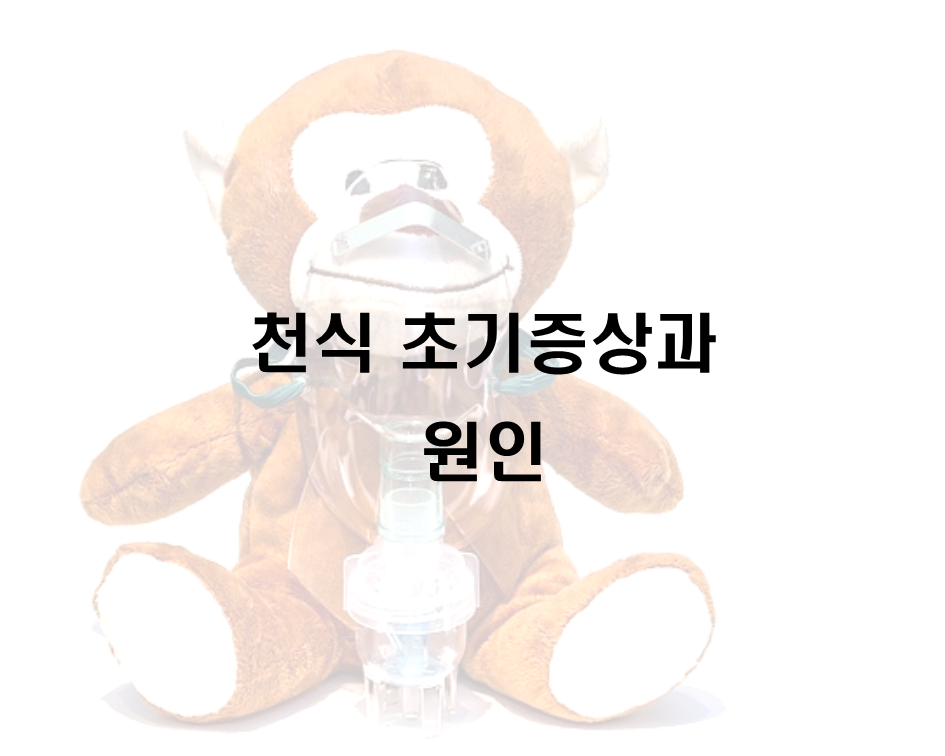  천식 초기증상 및 원인