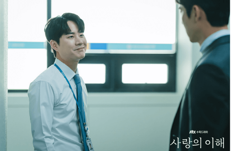 사랑의 이해 10회, 상수를 농락하는 소경필(출처: JTBC)