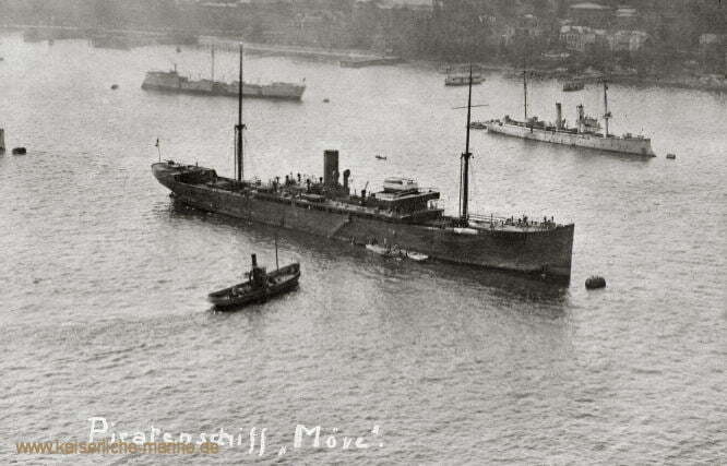 제1차 세계대전 대서양 독일제국 해군 뫼베 무장수송선