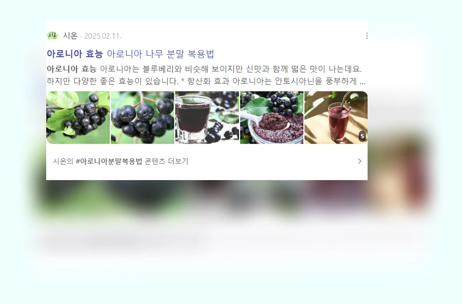 아로니아 효능_6