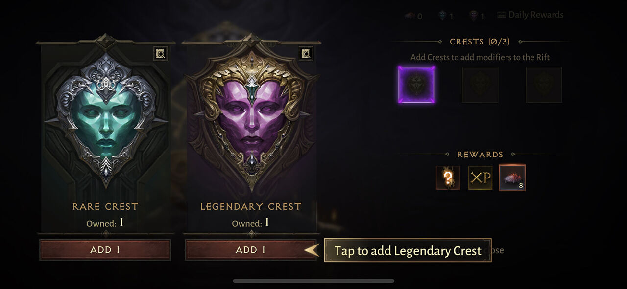  디아블로 이모탈 전설의 문장 Legendary Crest: 찾는 방법 및 사용 방법