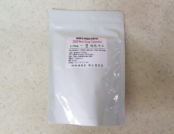  원두리뷰) 커피내리는버스정류장 '콜롬비아 엘파라이소 라임'