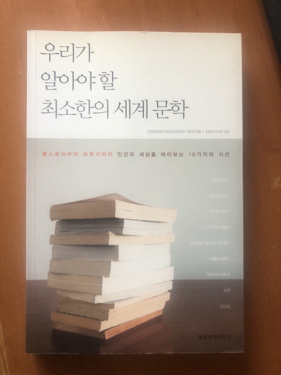  10개의 문학 강좌 : 우리가 알아야 할 최소한의 세계 문학