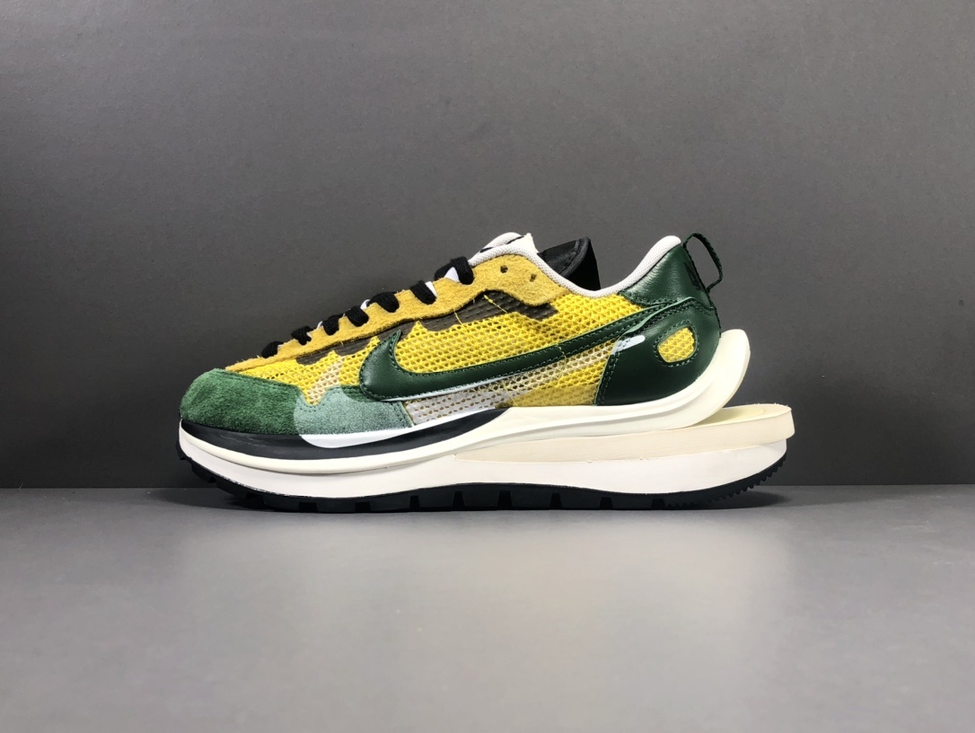  [NIKE x SACAI] OG 나이키 X 사카이 페가수스 베이퍼와플 옐로우 그린 노초 CV1363-200
