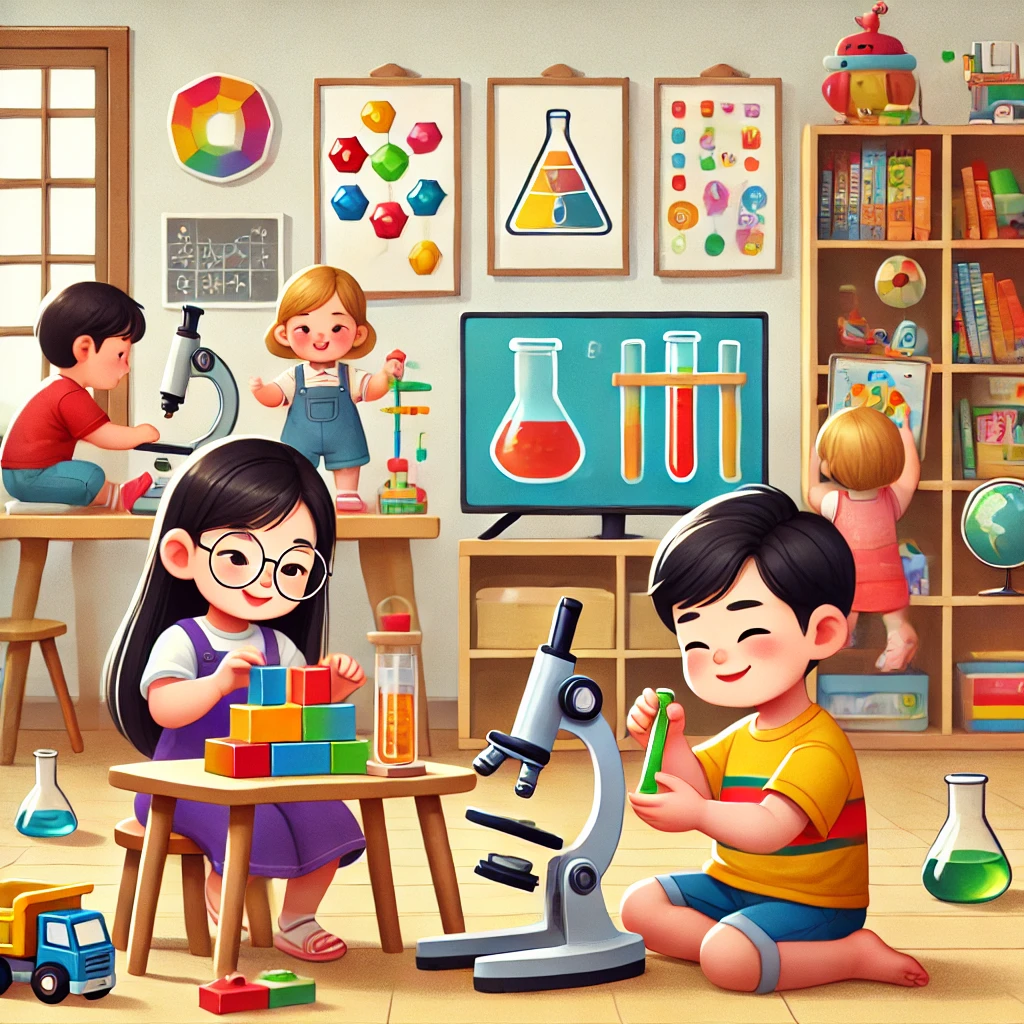 유아를 위한 STEM 교육 자료: 과학, 기술, 공학, 수학 놀이의 모든 것