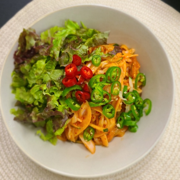  쫄깃쫄깃 비빔칼국수 만들기 비빔칼국수 양념장 황금비율