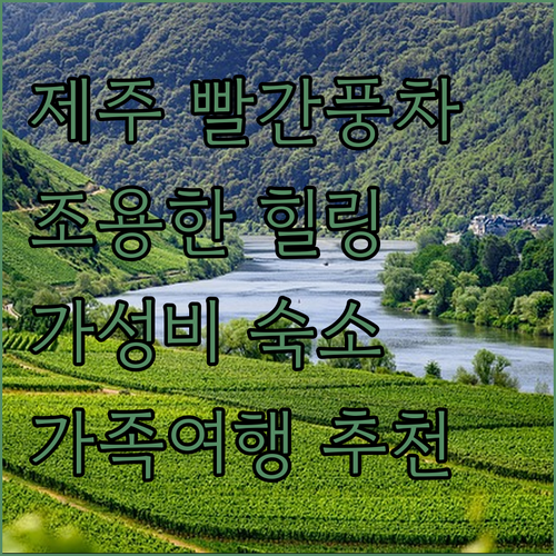 제주 빨간풍차펜션, 조용한 시골에서 