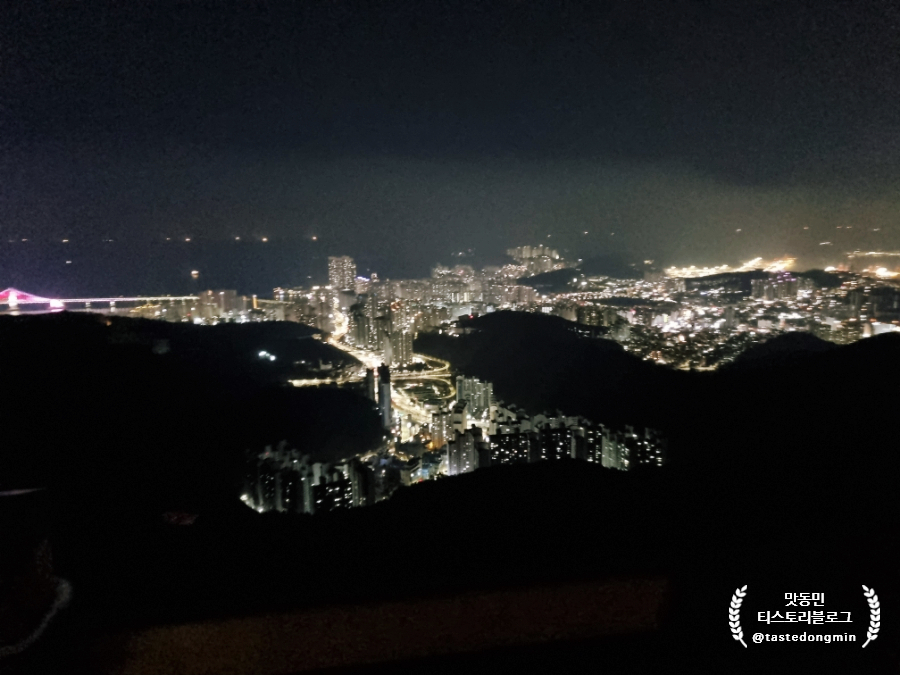 황령산 야경