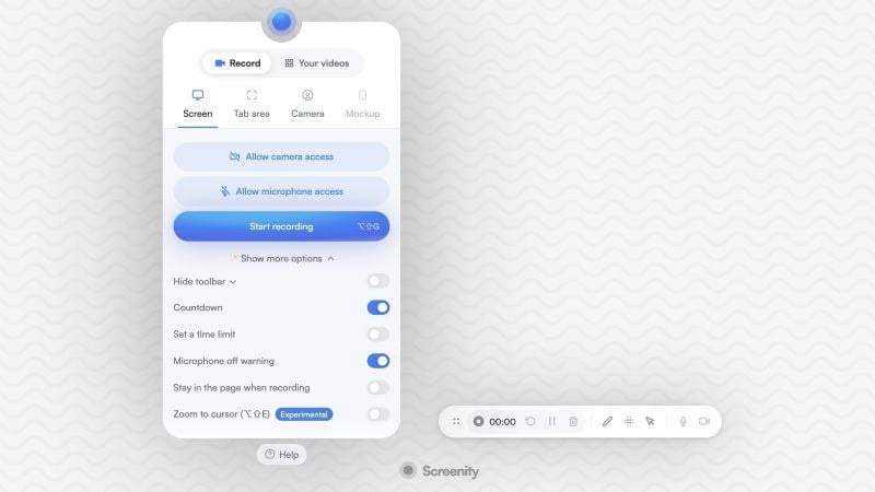 Screenity – 화면 녹화 및 주석 도구