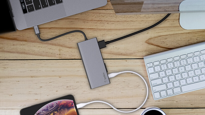  벨킨 USB-C 멀티미디어 허브 리뷰