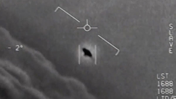미 상공에서 촬영된 UFO 사진