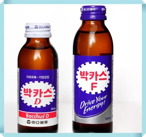 박카스 D.F 비교