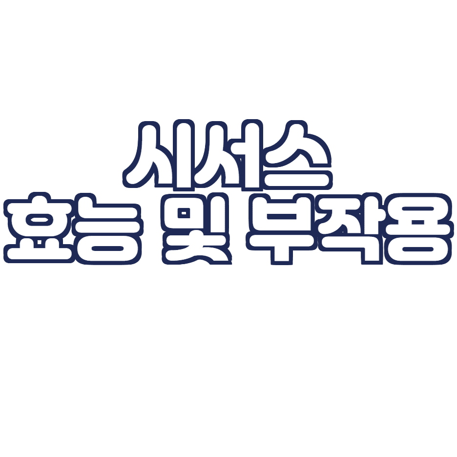  시서스 효능 및 부작용 총 정리! (시서스 다이어트, 시서스 지방분해)