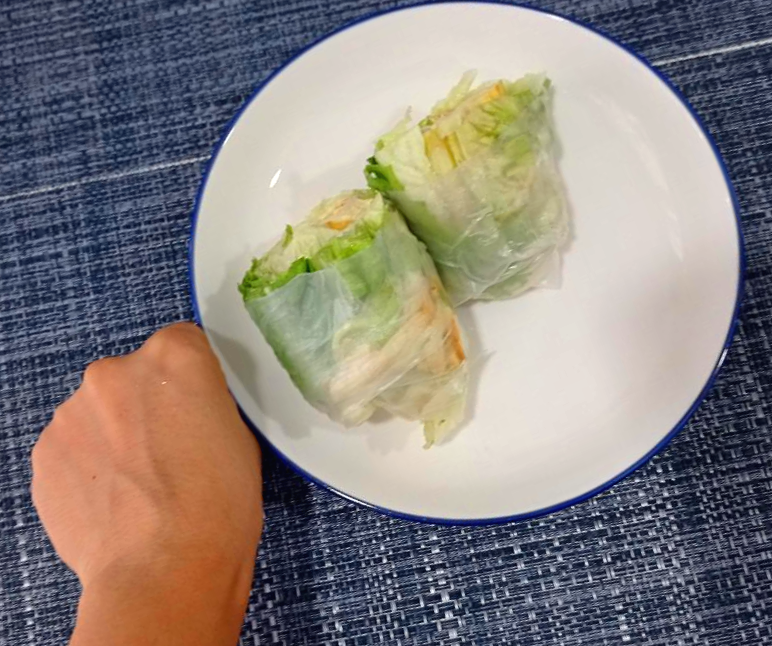  [5분 투자 쌈채소 요리] 저칼로리 다이어트 월남쌈 만들기