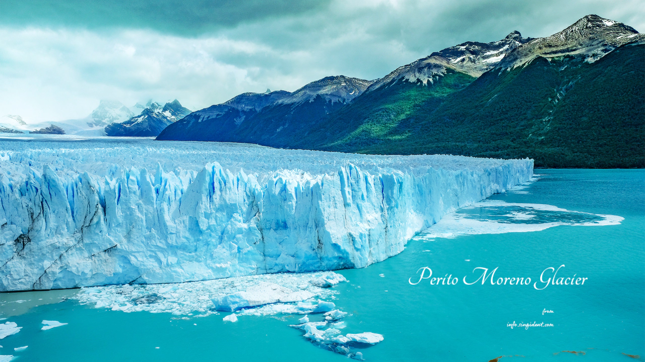 09 페리토 모레노 빙하 C - Perito Moreno Glacier 여름배경화면