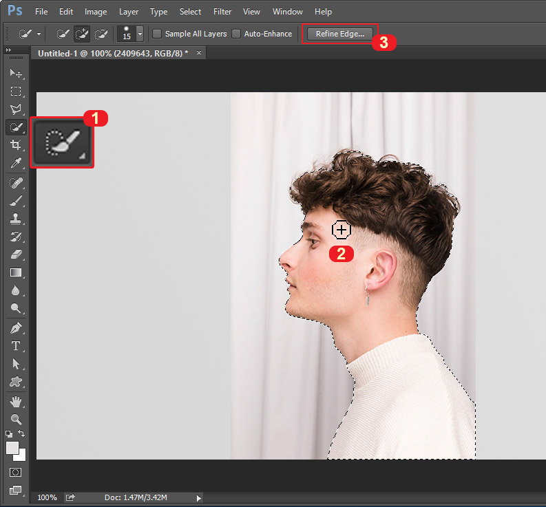 포토샵 빠른 선택 툴