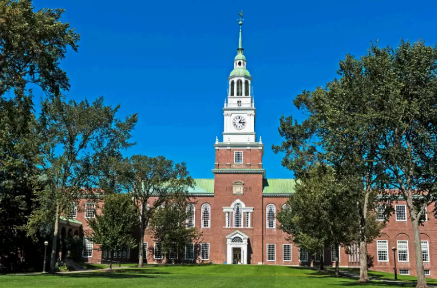  다트머스 컬리지(Dartmouth College) 입학 조건 , 학과, 위치 에 대해 알아보기