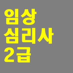  임상심리사2급 자격요건 시험일정 기출문제