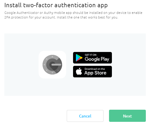 2단계-인증-모바일-앱-설치를-안내하는-이미지