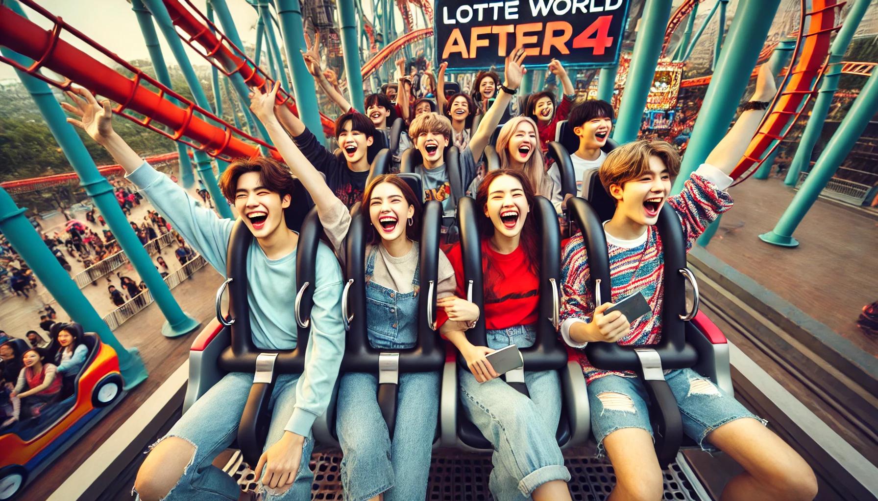 롯데월드 after4 청소년