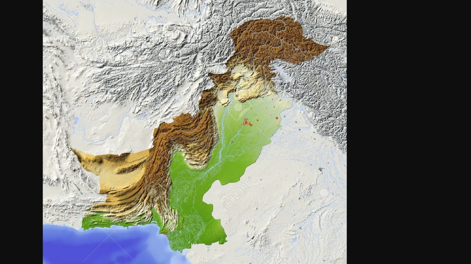 파키스탄의 지형