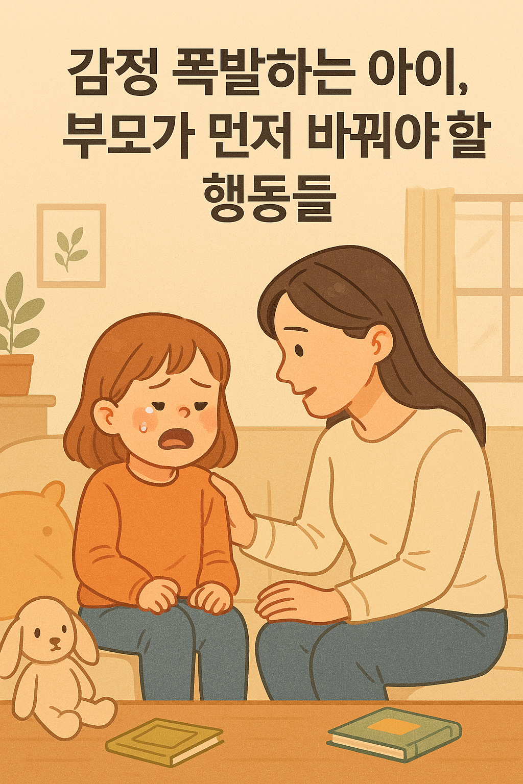감정을 표현하는 아이에게 부모가 해야할 행동들