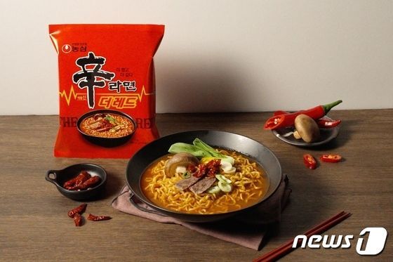 K-Food 열풍에 따른 인기품목 매운라면