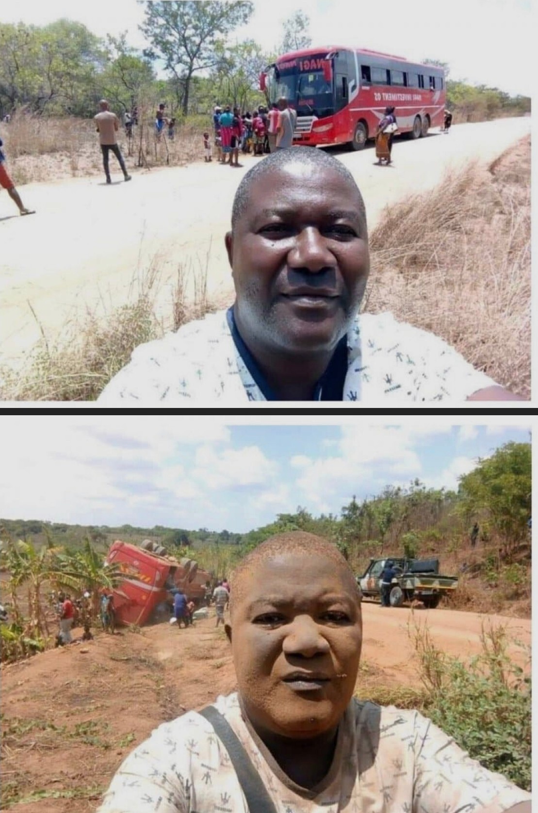  즐거운 여행 인증샷