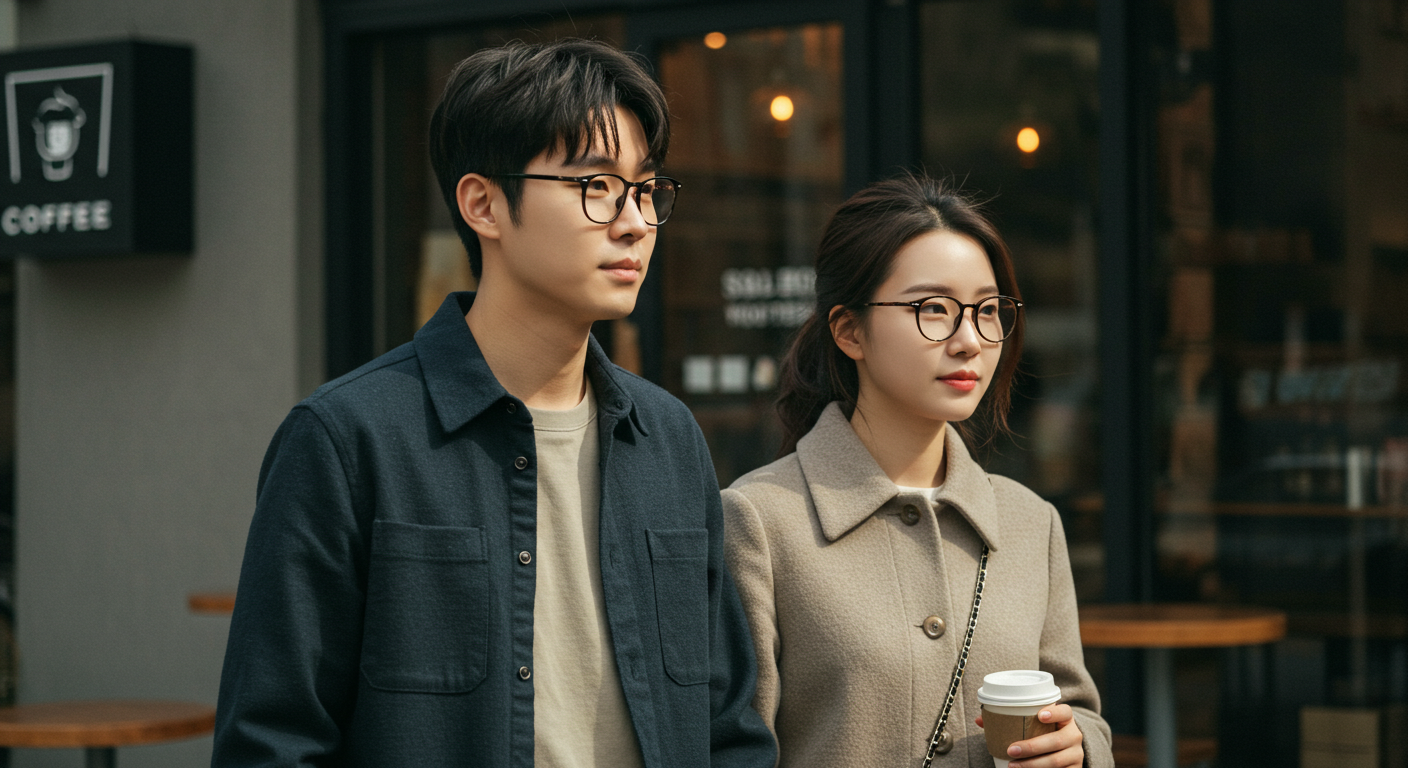  패션 안경테 