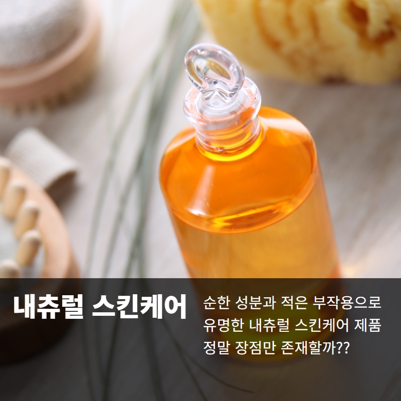  내 피부타입에 알맞은 내츄럴 스킨케어제품 성분 알아보기