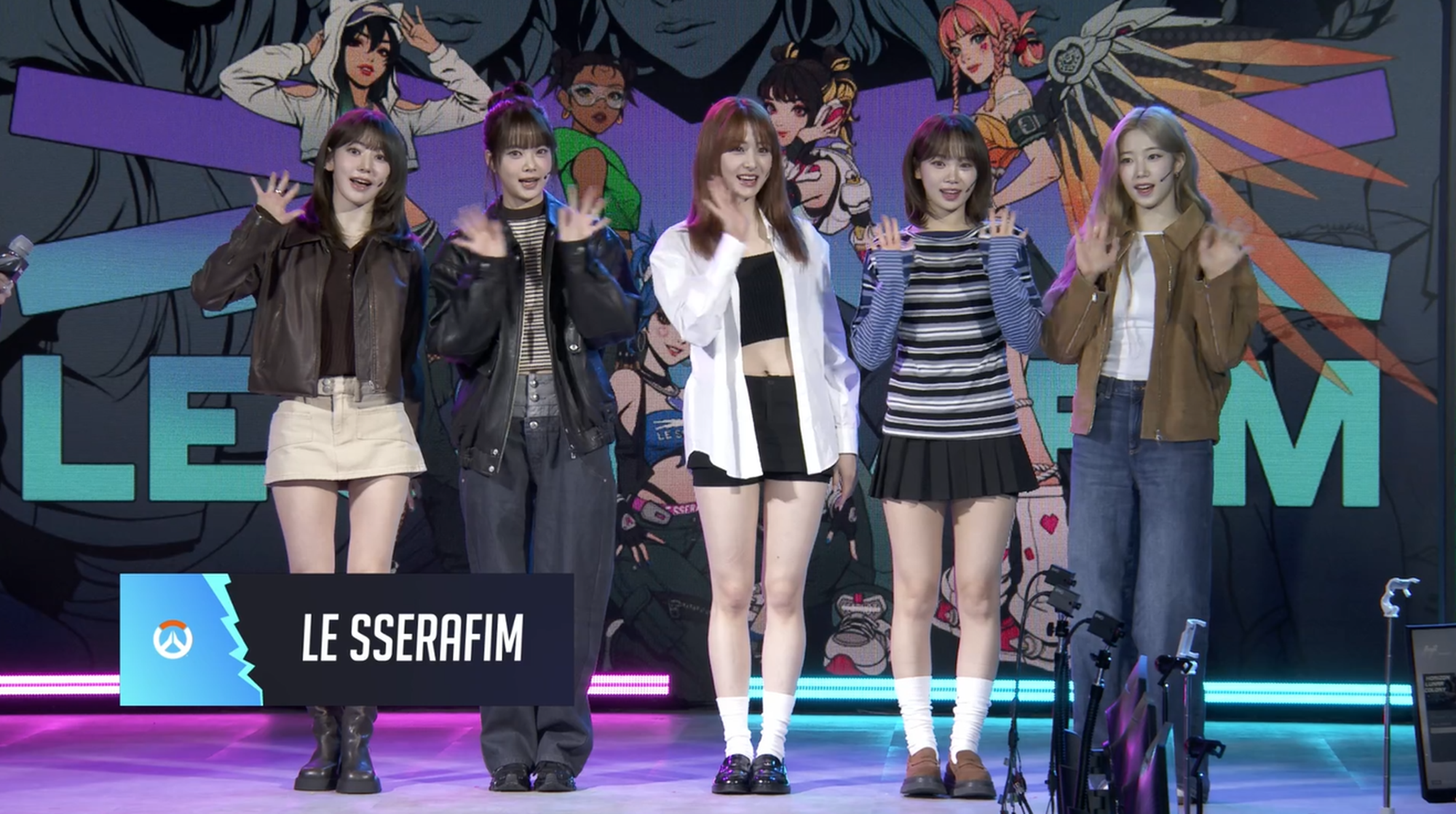 오버워치2 x 르세라핌 신규 스킨 공개 오버워치2 x 르세라핌 신규 스킨 공개