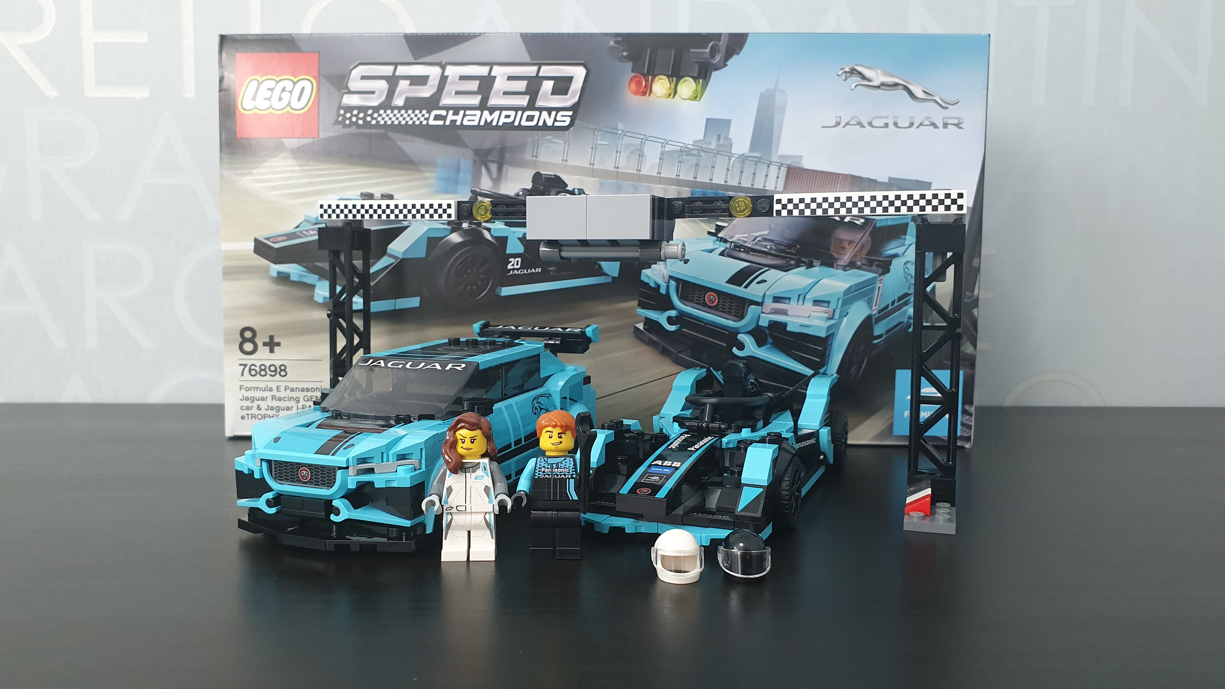  [레고 스피드챔피언 해부학] 76898 재규어, Formula E Panasonic Jaguar Racing GEN2 car & Jaguar I-PACE eTROPHY 리뷰 및 살펴보기!