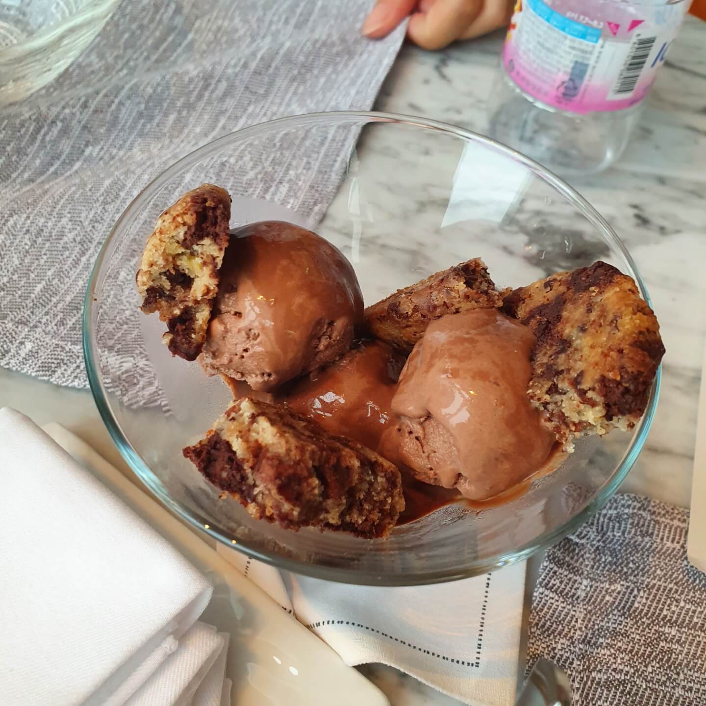 시그니엘 서울 더 라운지 초콜릿 아이스크림