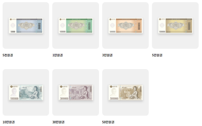 롯데백화점상품권, 신세계상품권 사용처, 현금화 방법, 판매처, 교환방법 등 안내 - 비비드의 세상만사