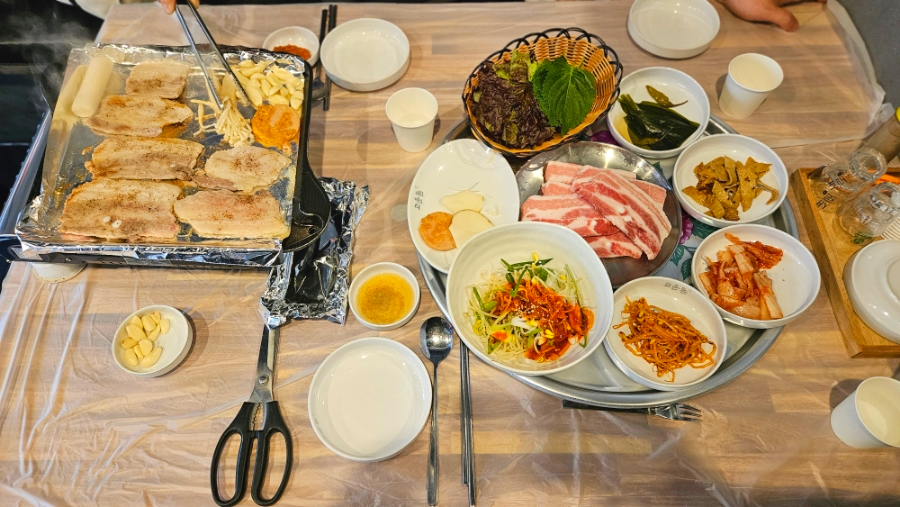 영통동삼겹살맛집 고운돈 79냉삼집 / 이게 냉삼 맞아??