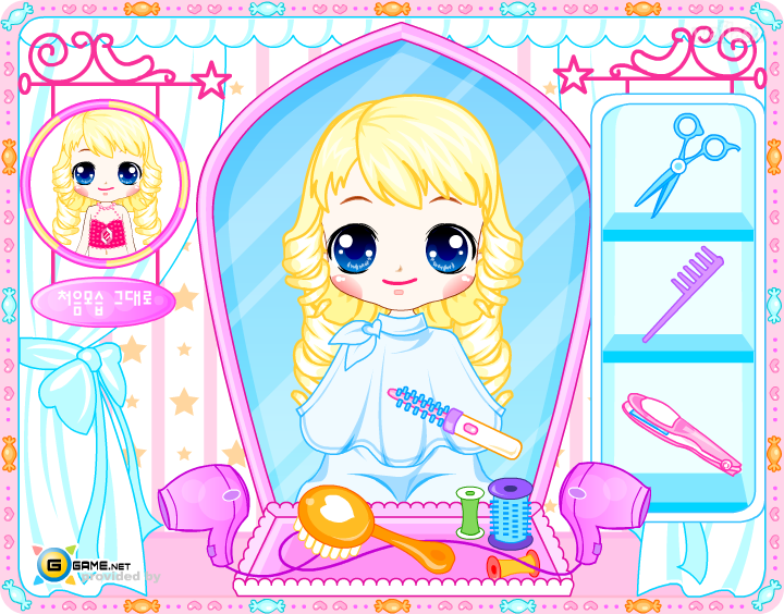 Jenny's Beauty Salon Flash Game  제니의 미용실 플래시게임 : Yahoo