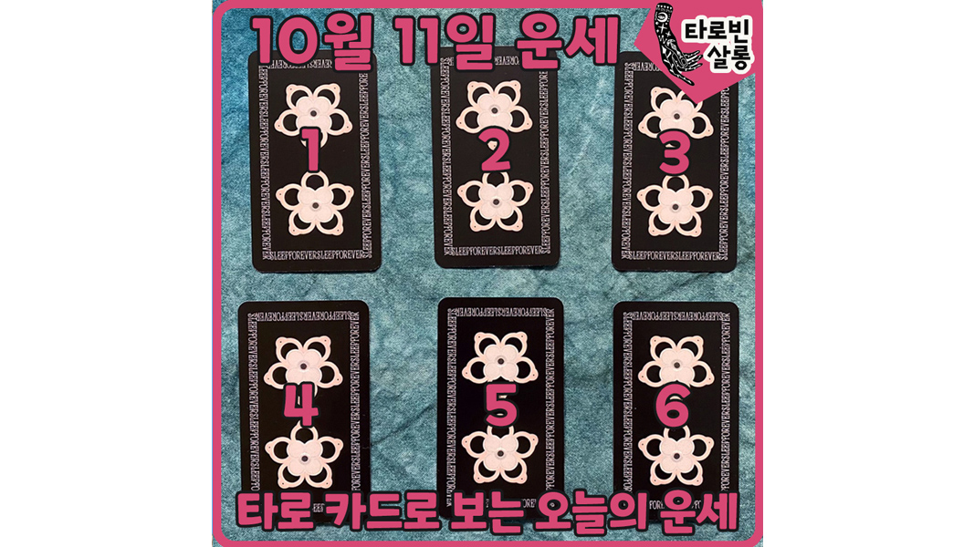  [10월 11일 운세] 타로 카드로 보는 365일 오늘의 운세