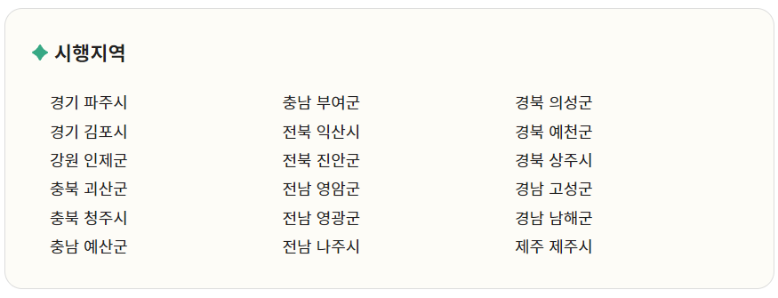 여성농업인 특수건강검진